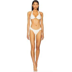 L*Space Eco Ocean Rib Dolce Bikini Bottom Size Small NWT